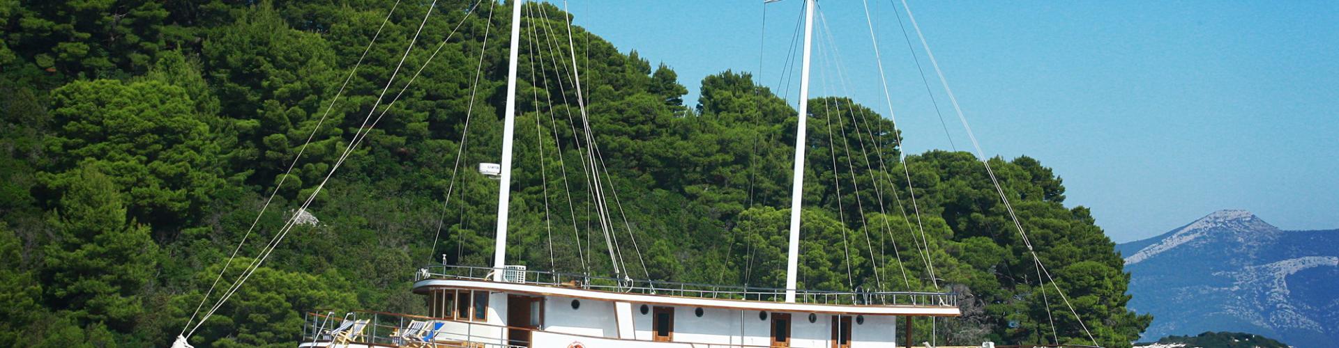 Premium navire de croisière MV Meridijan- voilier à moteur