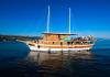 Navire de croisière traditionnel Dalmatinka - voilier à moteur en bois 1968  location voilier à moteur Croatie