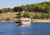 Navire de croisière traditionnel Omladinac - voilier à moteur en bois 1943  location voilier à moteur Croatie