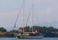 voilier à moteur - goélette Ören Turquie