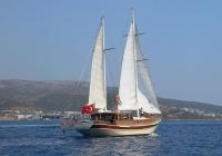 voilier à moteur - goélette Ören Turquie