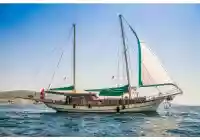 voilier à moteur - goélette Bodrum Turquie