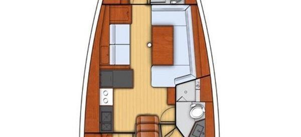 bateau à voile Oceanis 41.1