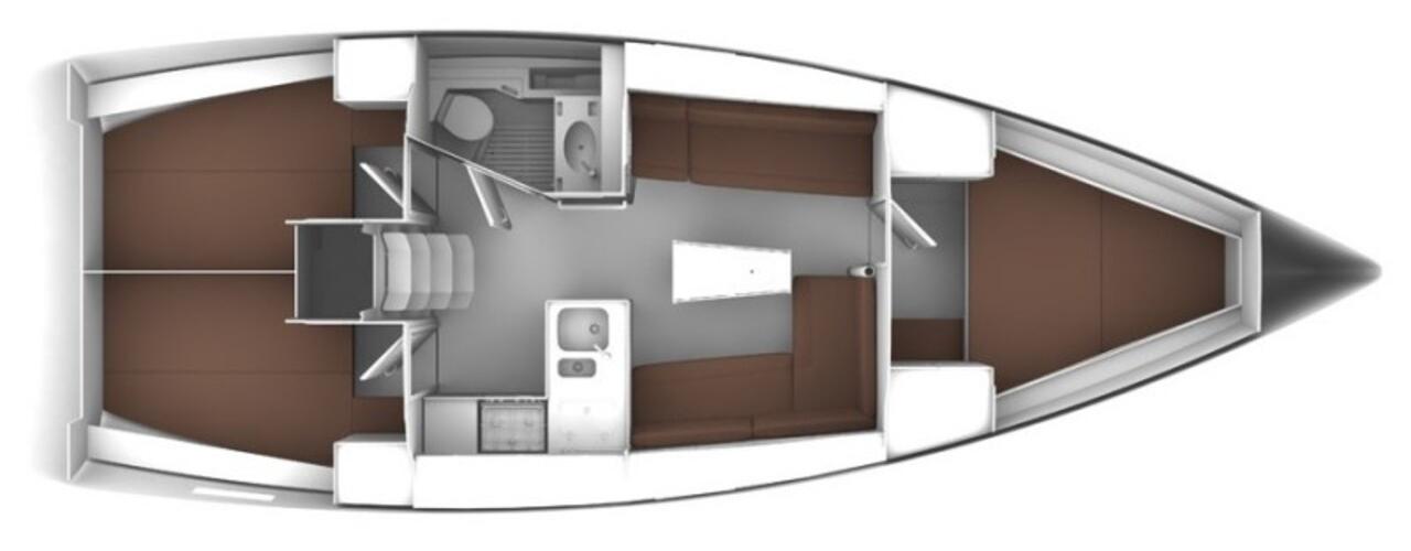 bateau à voile Bavaria Cruiser 37