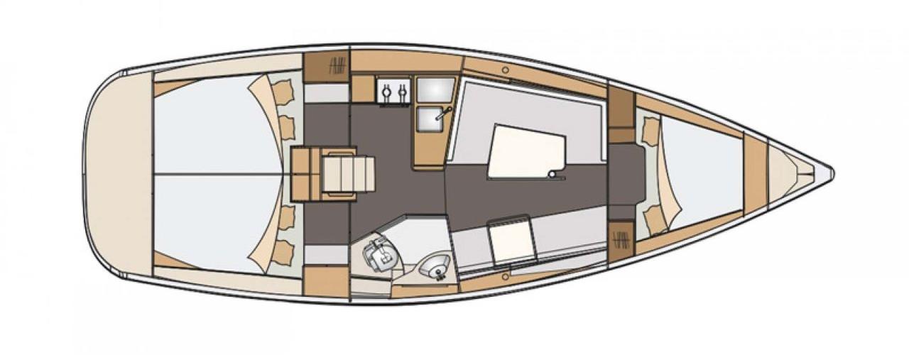 bateau à voile Elan Impression 35