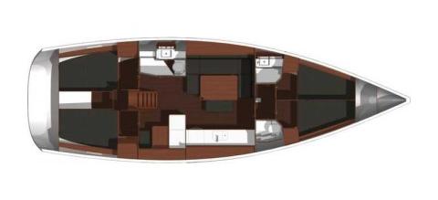 bateau à voile Dufour 450 GL