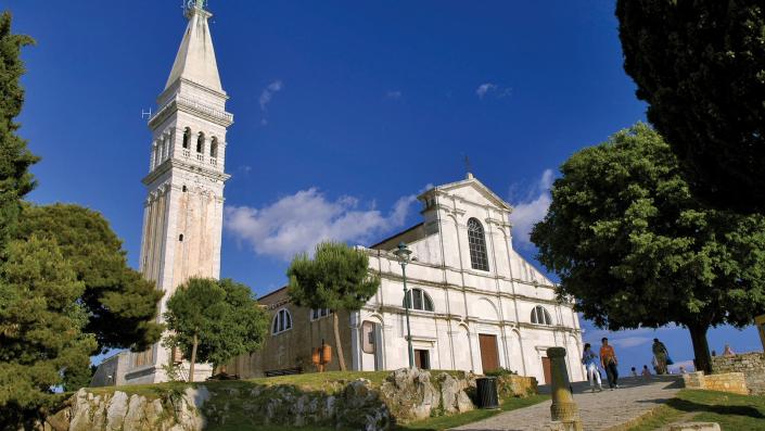 Yacht-Rent: église Rovinj, Istrie, Croatie